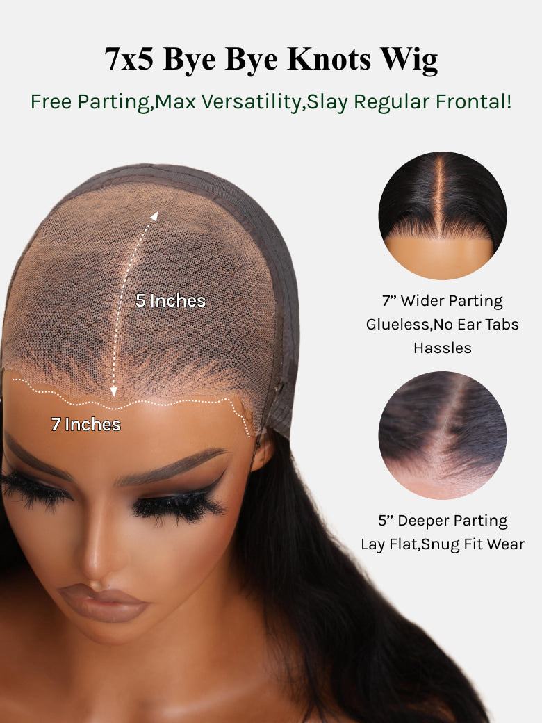 Klaiyi 4c Kinky Edge Kinky Curly Skin Melt 7x5 Bye Bye Knots Wig Virgin Human Hair Natural Hairline
