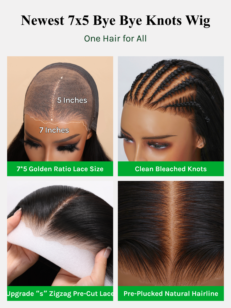 Klaiyi Light Yaki Straight Put On & Go Glueless Bob Wig 7x5 Lace Closure Wig Beginner Friendly Human Hair Wig Flash Sale