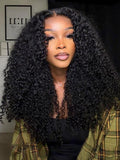 Klaiyi 4C Kinky Curly Virgin Hair 3 Bundles Deal Brazilian Kinky Curly Human Hair Weft Flash Sale