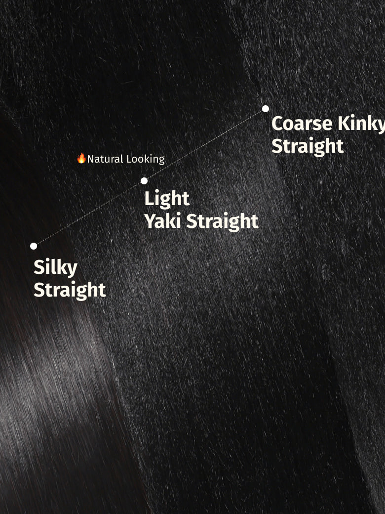Klaiyi Light Yaki Straight Human Hair Bundles Most Natural Yaki Weave 2/3/4 Bundles/Pack