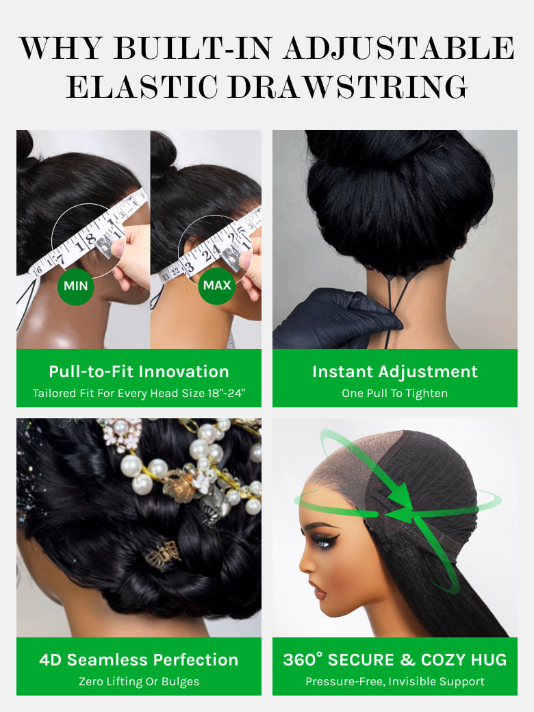 Klaiyi Tres Leches Blonde with Brown Root Bob Wigs Salt and pepper Hair Short Straight Bye-Bye Knots Wig Flash Sale