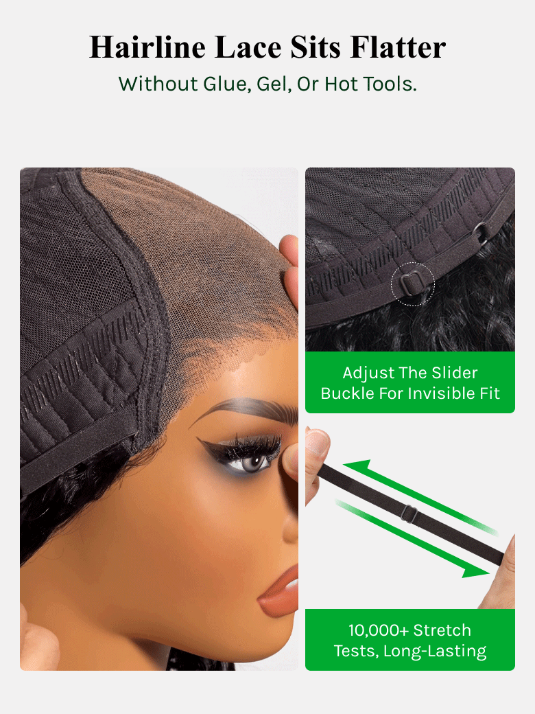 Klaiyi Light Yaki Straight Put On & Go Glueless Bob Wig 7x5 Lace Closure Wig Beginner Friendly Human Hair Wig Flash Sale